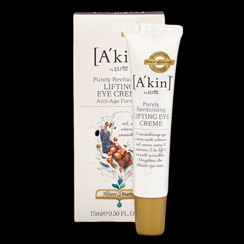 Image of A'kin Purely Revitalising Lifting Eye Crème 15ml