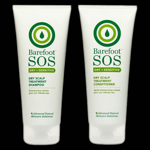 Image of Barefoot SOS Dry Scalp Treatment Duo
