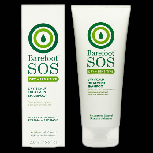 Image of Barefoot SOS Dry Scalp Treatment Shampoo 200ml