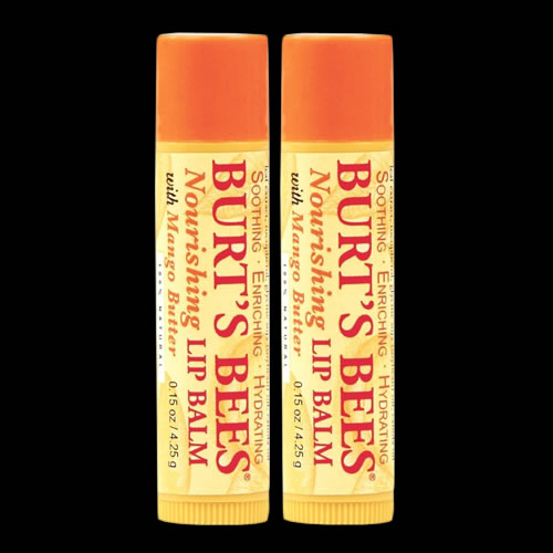 Image of Burt's Bees Lip Balm - Mango Lip Balm Double