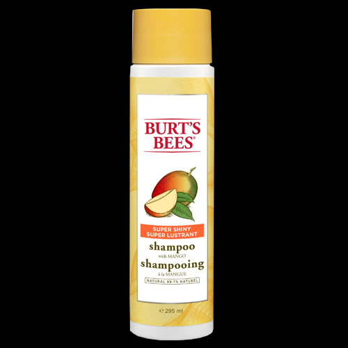 Image of Burt's Bees Super Shiny Mango Shampoo 295ml