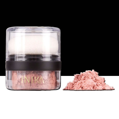 Image of Inika Mineral Blush Puff Pot - Pink Pinch 2g