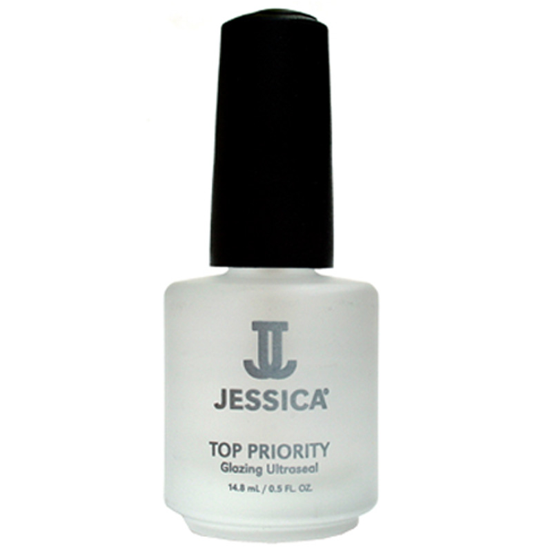 Image of Jessica Nails Top Priority - Glazing Ultraseal Topcoat 14.8ml