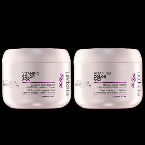 Image of L'Oréal Professionnel Vitamino Color A-OX Protect Gel Masque 200ml Double