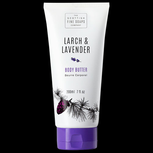 Image of Scottish Fine Soaps Larch and Lavender Body Butter 200ml
